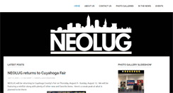 Desktop Screenshot of neolug.com